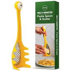 OTOTO - Cuchara de pasta y cuchara de espagueti - Gadgets de cocina, regalos de cocina, accesorios de cocina geniales, regalos geniales, accesorios de cocina bonitos, regalos divertidos, cosas al azar