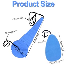 2 Pcs Saxophone Cleaning Cloth Kit Durable Saxophone Inside Tube Cleaning Cloth Microfiber Material Musical Instrument Accessories for Clarinet Piccolo Flute Saxophone Flute Inside Tube cleaning