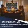 GREENCYCLE 6PK Dimmer Light Switch LED CFL Lights Pole 3-Way