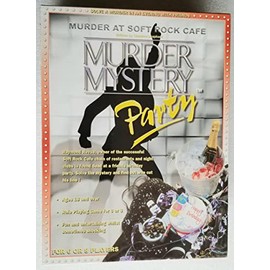 MURDER MYSTERY PARTY- MURDER AT SOFT ROCK CAFE (Mystery Game)