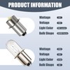 Podoy 18V Flashlight Bulb 780287001 with Led Upgrade Bulb for