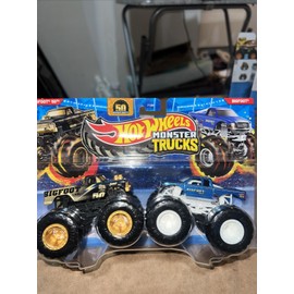 Hot Wheels Monster Trucks - 50 Anniversary 2 Pack Bigfoot 50th & Bigfoot MINT 🔥