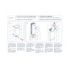 Funny Table Wall-Mounted Sanitary Bag Dispenser, White, 130 x 290