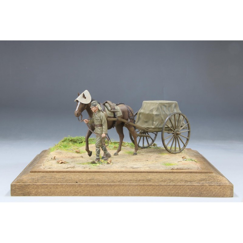 Fine-Mold FM60 1/35 Military Series Imperial Army Military Horse Transport
