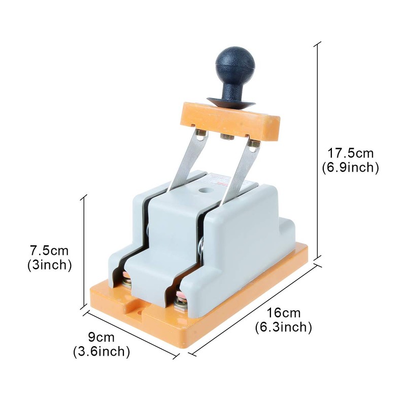 YXQ 400V 100 Amp Double Pole Electric Brake Safety Knife
