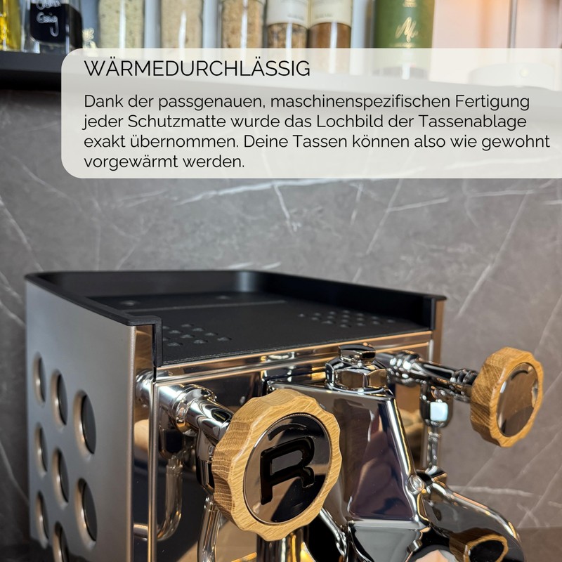 KRONENSCHLUSS Barista – Made in Germany Protective Mat Rocket R