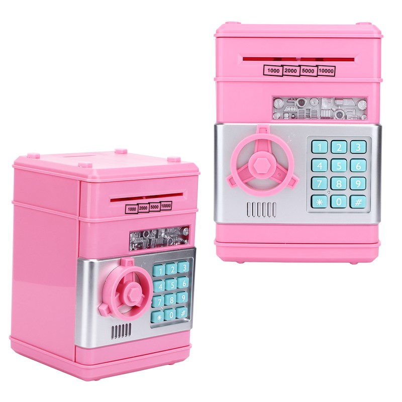 Piggy Bank Mini Automatic Coins Saving Box Home Furnishing Article