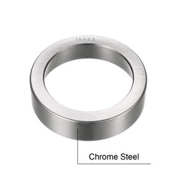 uxcell 15523 Tapered Roller Bearing Outer Race Cup 2.375" Outside Diameter, 0.625" Width