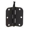 Black Cat Hinge Heads Decorative Topper Set of 6 -