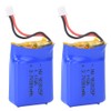 2Pcs Professional Battery RC Part Accessory Fit for KY902 Remote