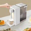 DYNAMI Instant Hot Water Filter Dispenser,1450W 3L/101.45oz Countertop Water Filter