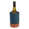 Dexam Sintra Glazed Terracotta Wine Cooler - Ink Blue