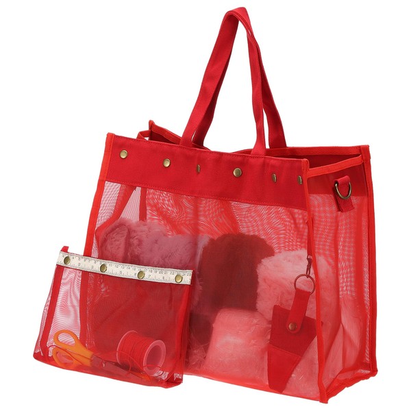 PATIKIL Crochet Bag for Yarn Storage, Large Size Knitting Organizer
