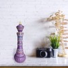 Purple Bottle Ornament Resin Craft Ornament Home Window Decoration