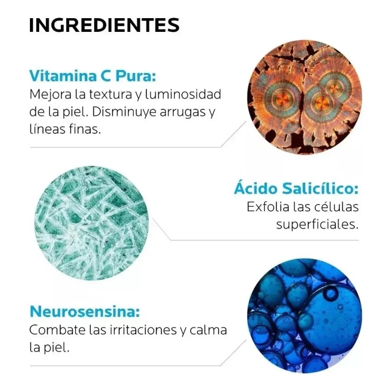 Vitamina C10+retinol B3+niacinamida 10+sérum Concen Todo Tipo De Piel Día/noche