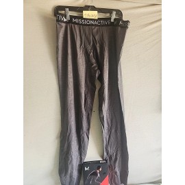 Active MissonActive Men's Baselayer Tights XXXL (44-46 Waist) Vapor Active Gray