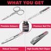 BLKSMITH Refined Man Manicure and Pedicure Kit Set of 5