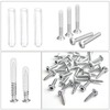 PATIKIL 3mm ID Rubber End Caps, 100Pcs Round Tube Bolt