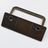 MuDuJia 6 Pack 2 1/2" Antique Bronze Bail Drawer Pull