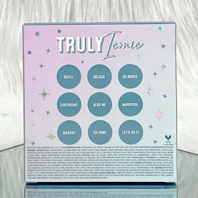 Eyeshadow ColourPop Truly Iconic Pressed Powder Eyeshadow Palette Metallic -