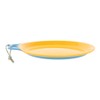 CHUMS CH62-1731-A081-00 Camper Dish Outdoor Plate, Blue/Yellow, Diameter 9.1 x