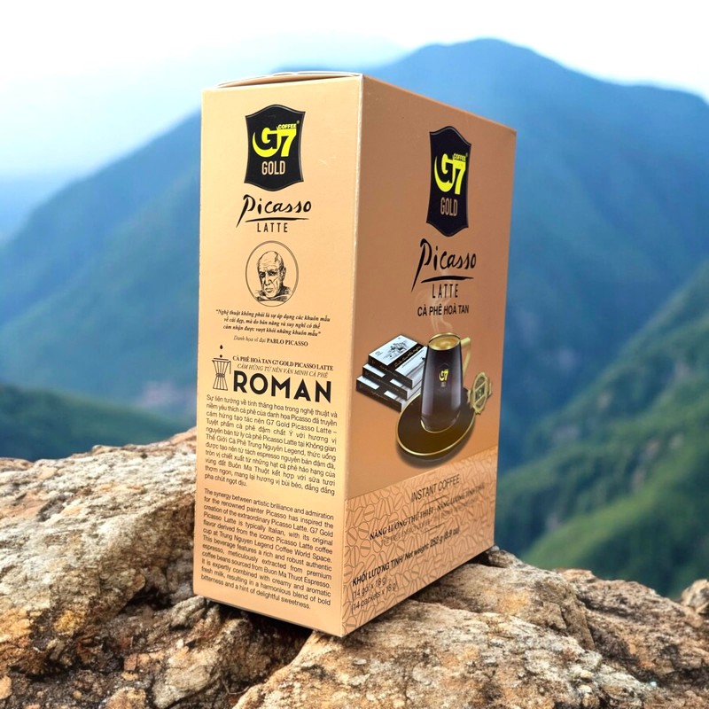 Instant Coffee Powder, Quick Dissolving (2 PACKS, PICAS LATTE INSTANT