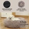 Belababy Donut Dog Cat Bed, Calming Doughnut Fluffy Dog Cat