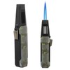 Solar Beam Butane Torch Lighter - Windproof, Adjustable Flame, Refillable,