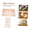 SUPVOX Hamster Climbing Ladder and Standing Platform Natural Design for