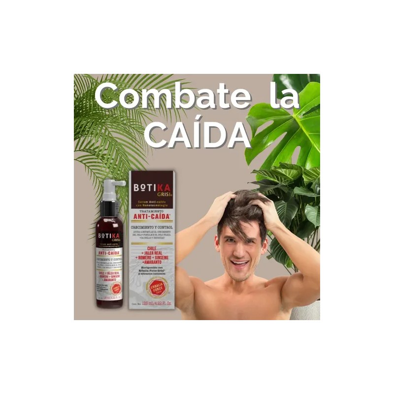 Shampoo Engrosador 480ml Sérum 125ml Kit Botika