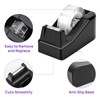 JEFURE Desktop Tape Dispenser, Lightweight Tape Holder with 12 Rolls