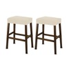 NeColorLife Rectangle Bar Stool Covers,Stretch Waterproof Saddle Seat Covers for