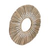 Wall Mirror Make Up Tapestry Decorative Grass Woven Round Hanging