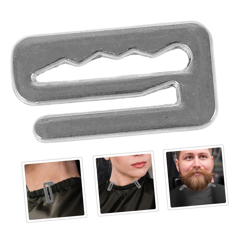 BIUDECO Barber Cape Hook Replacement 20 Pcs Set Compact Adjuster