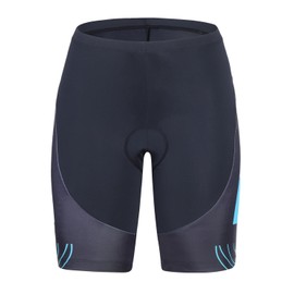 beroy - Pantalones cortos de ciclismo para mujer con acolchado de gel 3D, pantalones cortos de ciclismo para mujer