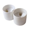 Toddmomy 2pcs Plastic Golf Hole Cup Golf Green Cups Practice