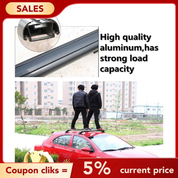 Geartronics Car Top Roof Rack Cross Bar 39.4" Luggage Carrier