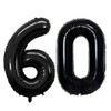 GOER Number 60 Balloons for 60th Birthday Party Decorations,42 Inch
