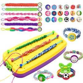 NIUBER Friendship Bracelet Kit for Girls 8-12,DlY Friendship Bracelet Making Kits for 6 7 8 9 10 11 12 Year Old Girls,Birthday Christmas Holiday Gifts Ideas for Kids Aged 6+(169PCS, Purple)