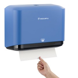 Paper Towel Dispenser Wall Mount - Adhesive Paper Wowel Holder for Bathroom Compact, Touchless Hand Towel Dispenser for Kitchen 200 Sheet