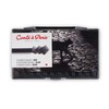 Conté à Paris Sketching Carre Crayons - Black HB (Pack