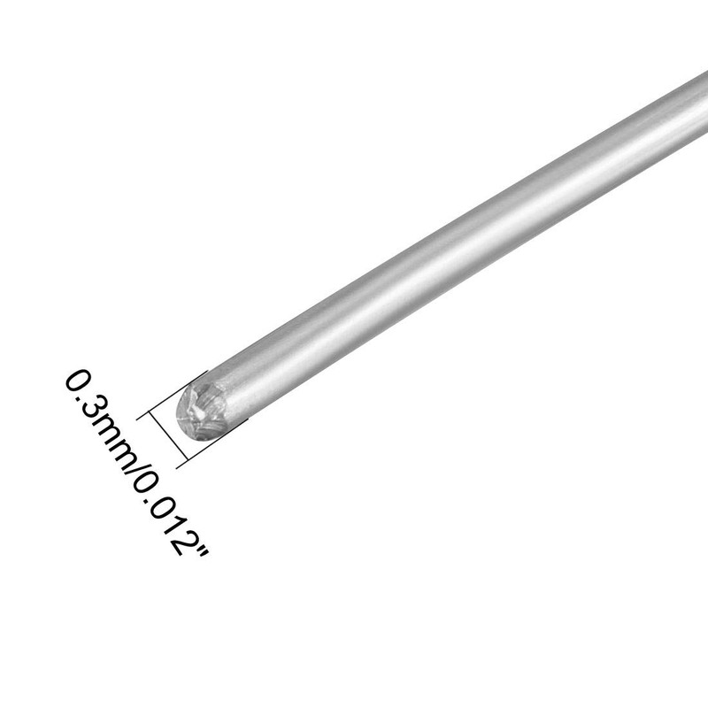 sourcing map 0.3 mm 29AWG Super Fine Heating Wire FeCrAl