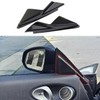 Fewshaw Carbon Fiber Style Inner Door A-Pillar Cover Trims Accessoriess