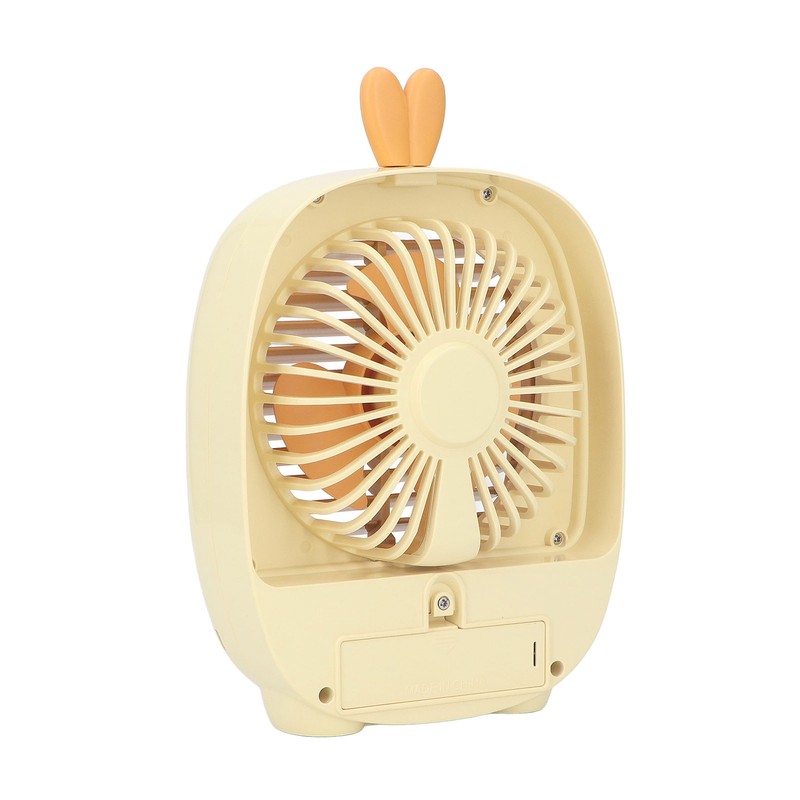 Small Desk Fan 3 Speed Mode Humidifier Function USB Charge