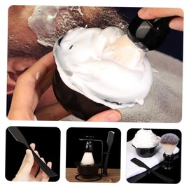 NOLITOY Traditional Shaving Set for Men Reusable Shaving Brush Bowl Kit Father's Day
