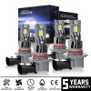 AUIMSOCO 10000K 4X LED Headlights High Low Light Bulbs For