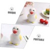 SHOWERORO Ceramic Salt Pepper Set Cute Pepper Shaker Salt Jars