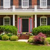 Breezium Nylon American Flag Pull Down Banner, 16” x 72”