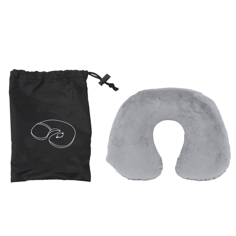 U Shape Neck Pillow Inflatable Soft Comfortable Ergonomic Design Neck
