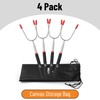 UNCO - Marshmallow Roasting Sticks with Insulated Handles, 4 Pack,